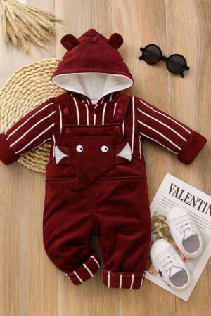 WhatsApp Image 2025-08-04 at 1.16.10 AM (1) Velour Baby Winter Romper with Hoodie