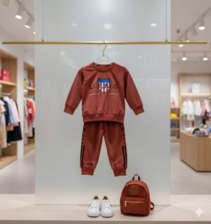 Mini Icon Velour Outfit Set