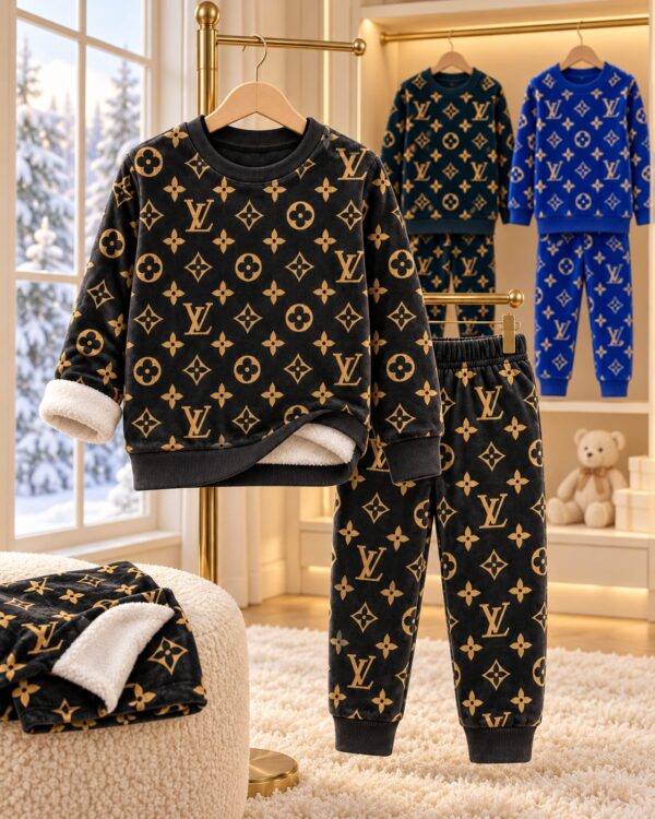 Golden Emblem Velour Tracksuit