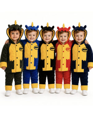 Dino Co-ord Sets - all Dino Character Velour Winter Set
